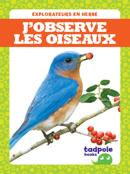Title details for J'observe les oiseaux (I See Birds) by Tim Mayerling - Available